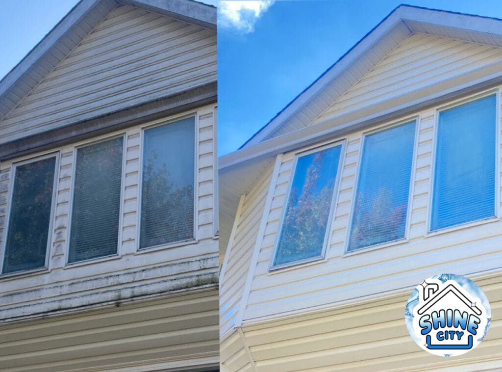 How to pressure wash a house